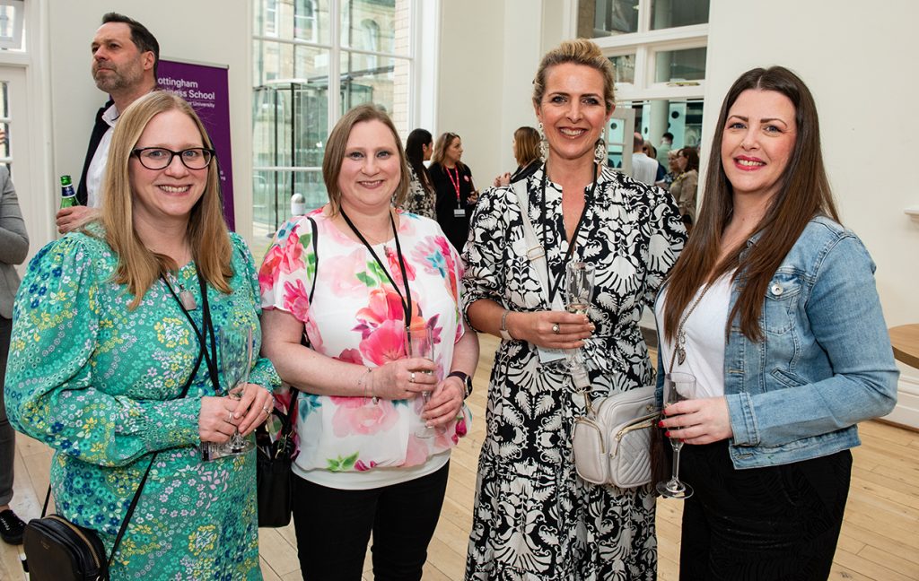 Group Shot from RSViP Helen Woodford, Sophie Williams, victoria Branch and Misch Fretwell by Steve Edwards Photography Commercial Event Photographer Nottingham
