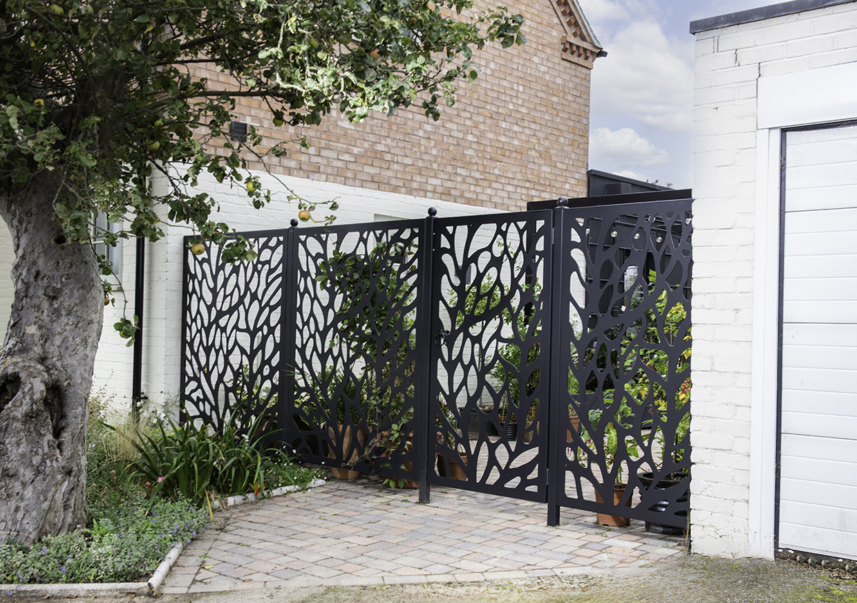 Metal Garden Screen by Steve Edwards Photography Commercial Photographer Nottingham